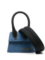 Jacquemus mini sac Le Chiquito Homme en jean - Bleu - thumbnail