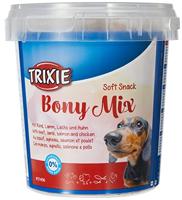 TRIXIE 31496 Soft Snack Bony Mix, 500 g