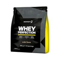 Body & Fit Whey Perfection Whey Protein Spieropbouw en Herstel, Proteïnepoeder met BCAA Aminozuren, Vanille 280 gram (10 shakes)