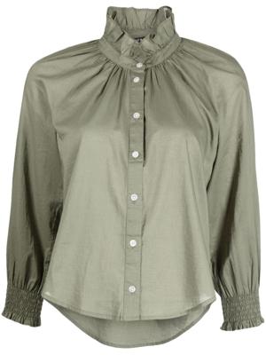 Veronica Beard Blouse met ruches - Groen