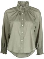 Veronica Beard Blouse met ruches - Groen