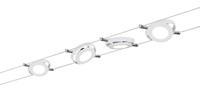 Paulmann 50107 Rope System RoundMac Set uitbreidbaar daglichtwit 4x4W wit mat Dimbaar Tunable white LED 50107 touwlamp hanglamp, 1000 x 10,2 x 1 cm