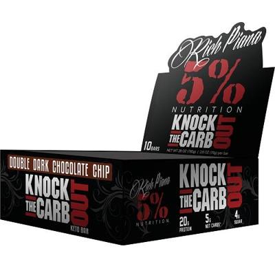 Knock the Carb Out Bar 10repen Double Dark Choco