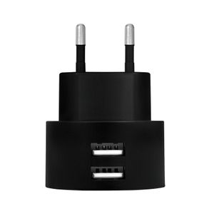 LogiLink Ladegerät USB-oplader 10.5 W Binnen, Thuis Uitgangsstroom (max.) 2100 mA Aantal uitgangen: 2 x USB-A