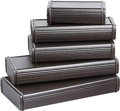 Bopla! Alubos ABPH 1000-200 Boxprofiel 200 x 106 x 32 aluminium zwart 1 st.