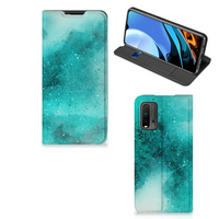 Bookcase Xiaomi Poco M3 | Redmi 9T Painting Blue - thumbnail