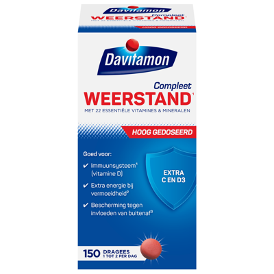 Davitamon Compleet Weerstand Hoog Gedoseerd Dragees