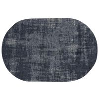 Vloerkleed Rovinj donkerblauw 130x190 ovaal