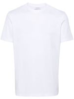 Ferragamo t-shirt en coton à patch logo - Blanc