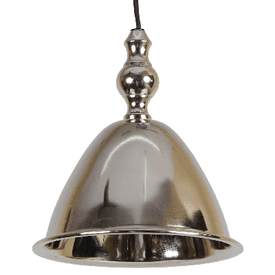 Hanglamp Abra Industrieel 16 cm 1 Lichts Glans Chroom