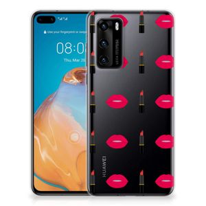 Huawei P40 TPU bumper Lipstick Kiss