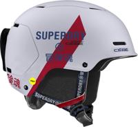 Cébé Pow MIPS x Superdry skihelm - Mat Wit - 56-58 cm