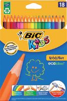 Kleurpotloden Bic Kids evolution ecolutions ass blister ÃƒÆ' 18st