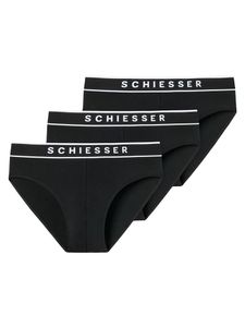 Schiesser - 95-5 - Rio Slip - 3 pack - zwart