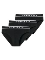 Schiesser - 95-5 - Rio Slip - 3 pack - zwart - thumbnail