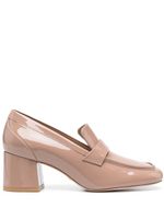 Stuart Weitzman mocassins Soho en cuir 65 mm - Tons neutres - thumbnail