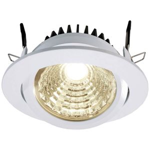 Deko Light 565067 COB 95 LED-inbouwlamp Energielabel: F (A - G) LED LED vast ingebouwd 10 W Signaalwit (RAL 9003)