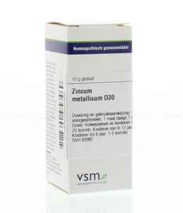 VSM Zincum metallicum D30 (10 gr)