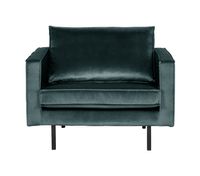 BePureHome Fauteuil Rodeo - Teal - thumbnail