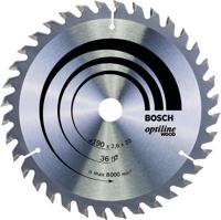 Bosch Accessories Optiline 2608640613 Hardmetaal-cirkelzaagblad 190 x 20 x 2.6 mm Aantal tanden: 36 1 stuk(s) - thumbnail