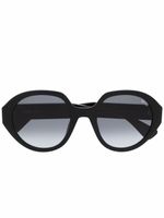 Moschino Eyewear lunettes de soleil à monture ronde - Noir