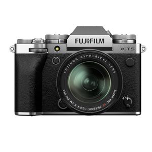 Fujifilm X-T5 systeemcamera Zilver + XF 18-55mm f/2.8-4.0 R LM Zwart