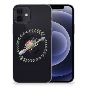 iPhone 12 | 12 Pro (6.1") Telefoonhoesje met Naam Boho Dreams