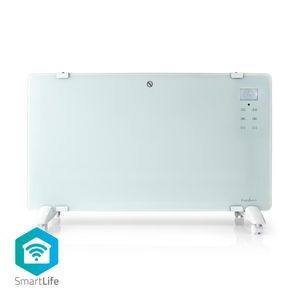 Nedis SmartLife Convectorkachel | Wi-Fi | 2000 W | LED | Wit | 1 stuks - WIFIHTPL20FWT