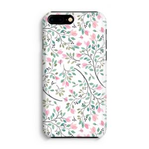 Sierlijke bloemen: iPhone 8 Plus Volledig Geprint Hoesje