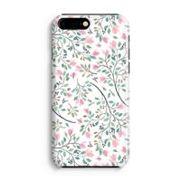 Sierlijke bloemen: iPhone 8 Plus Volledig Geprint Hoesje - thumbnail