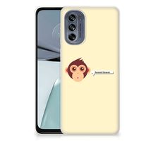 Motorola Moto G62 5G Telefoonhoesje met Naam Monkey