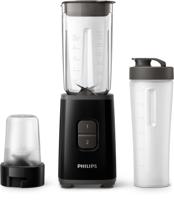 Philips Daily Collection Miniblender, 350 W, met tumbler voor onderweg en multihakker