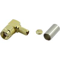 TRU COMPONENTS SMA-JWC-RG58 1372237 SMA-Reverse-connector Stekker, haaks 50 Ω 1 stuk(s)