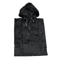 Falconetti Regenponcho One Size Unisex - Zwart