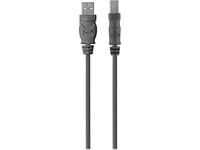 Belkin F3U154BT1.8M A naar B USB-kabel - Grijs