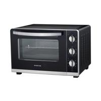 Inventum OV366CS grill-oven 36 l Zwart, Zilver 1500 W