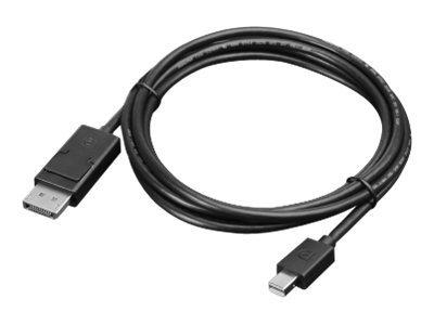 DisplayPort kabel - Mini DisplayPort (M) naar DisplayPort (M) - voor ThinkPad L470; L570; P51; T431s; T470p; T530; W550s; X240 DisplayPort kabel - Mini DisplayPort (M) naar DisplayPort (M) - voor ThinkPad L470; L570; P51; T431s; T470p; T530; W550s; X240