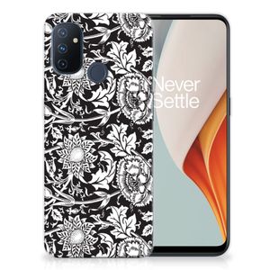 OnePlus Nord N100 TPU Case Black Flowers