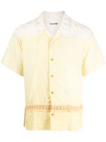 STORY mfg. chemise en crochet - Jaune