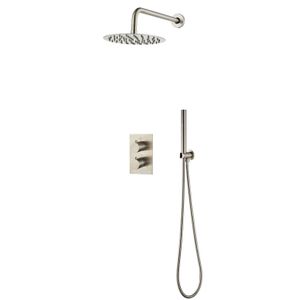 Inbouw Regendouche BWS Exclusive Volledig 304 RVS 20cm met Handdouche