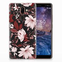 Hoesje maken Nokia 7 Plus Watercolor Flowers