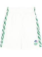 Casablanca Gestreepte trainingsshorts - Wit