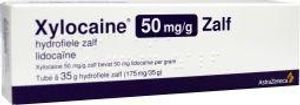 Hydrofiele zalf lidocaine 50mg/g