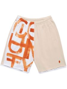 Marcelo Burlon County of Milan short de sport County Brush - Tons neutres