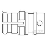 TE Connectivity TE AMP RF - Special Miniature Connectors 1056527-1 1 stuk(s) Carton - thumbnail