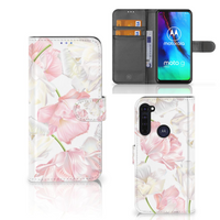 Motorola Moto G Pro Hoesje Lovely Flowers - thumbnail