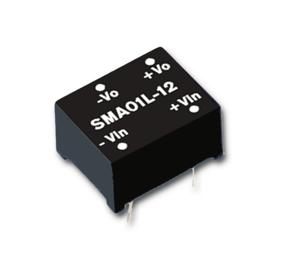 Mean Well SMA01M-05 DC/DC-converter 24 V/DC 1 W Aantal uitgangen: 1 x Inhoud 1 stuk(s)