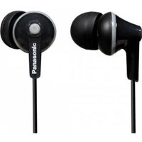 Panasonic RP-HJE125E-K hoofdtelefoon/headset Hoofdtelefoons In-ear 3,5mm-connector Zwart - thumbnail