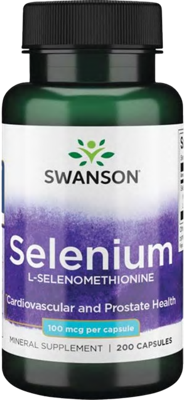 Swanson Selenium 100MCG (200 caps)