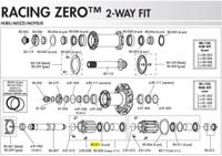 Fulcrum fw body bearing 4 pcs.